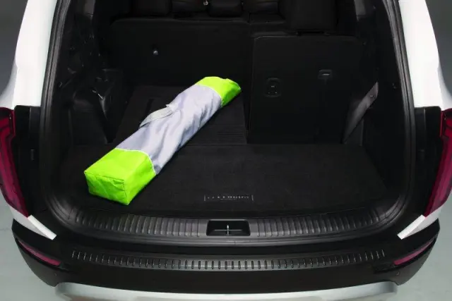 Cargo Mat - Carpeted W/ Seat Back Protection - Kia (S9F12-AU102A) - view 2