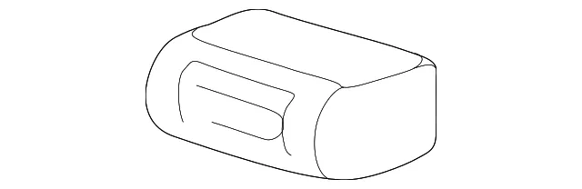 Vent Louver - Passenger Side (RH) - Mazda (T060-64-91X-05)