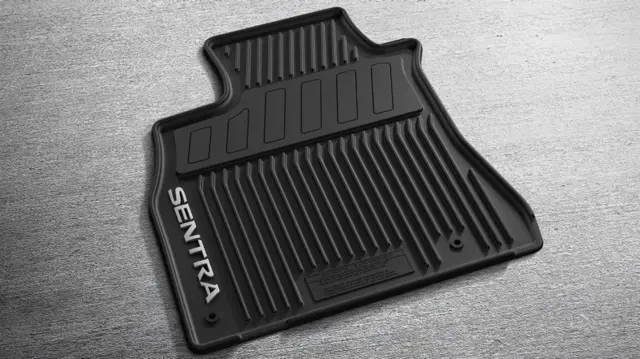 Floor Mats, All-Season - Black Rubber - Nissan (T99E1-6LB0A)