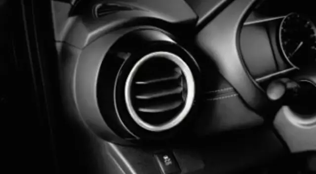 Interior Trim, Air Vent Rings, White - Nissan (T99G3-5RL3A)