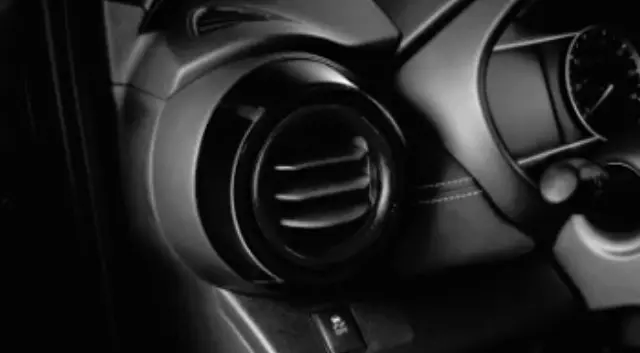Interior Trim, Air Vent Rings, Black - Nissan (T99G3-5RL3B)