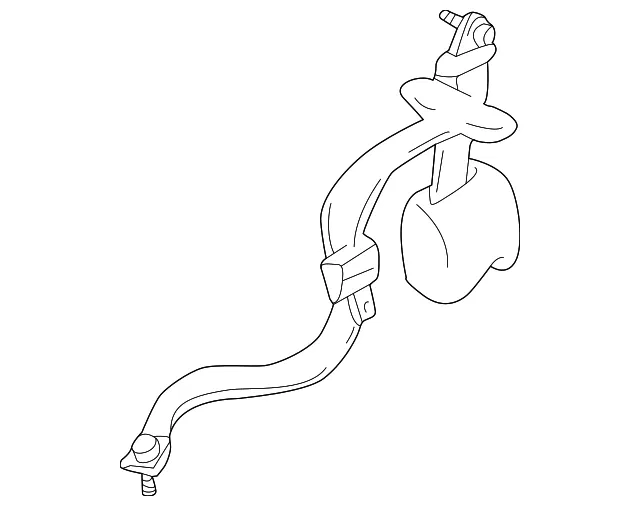 Retractor Assembly - Passenger Side (RH) - Mazda (TB91-57-730-80)