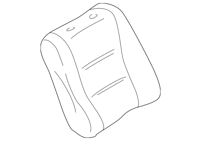Seat Back - Passenger Side (RH) - Mazda (TC88-88-130A-80)