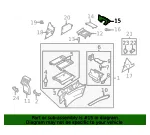 Console Compartment - Mazda (TD11-64-360E) - view 6