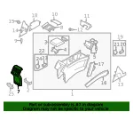 Console Panel - Mazda (TD11-64-470D-02) - view 6