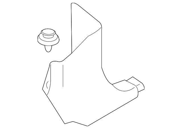 Cowl Trim - Passenger Side (RH) - Mazda (TD11-68-370B-02)