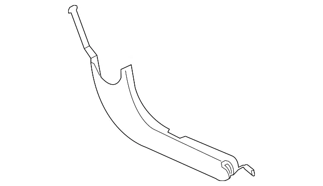 Seat Frame Upper Cover - Passenger Side (RH) - Mazda (TD11-88-2N2-02)
