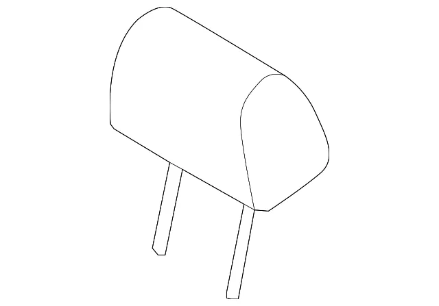 Restraint Head - Driver's Side (LH) - Mazda (TD12-88-240B-02)