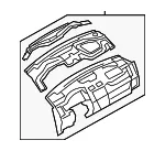 Panel Instrument - MAZDA (TD1260400L34) - view 3