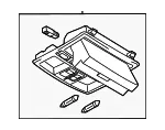 Overhead Console - Mazda (TD74-69-970B-75) - view 5