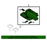 Overhead Console - Mazda (TD74-69-970B-75) - view 6