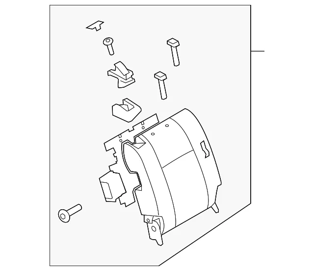 BACK R REAR SEAT - MAZDA (TD7488230B34)