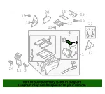 Cup Holder Insert - Mazda (TE69-64-449) - view 6