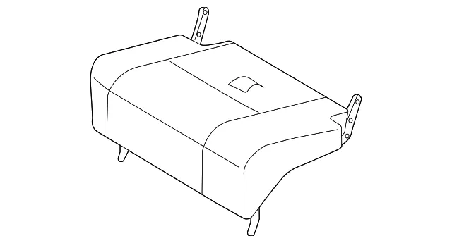 Seat Cover - Passenger Side (RH) - Mazda (TE69-88-311-02)