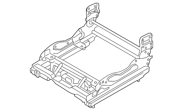 Seat Adjuster - Driver's Side (LH) - Mazda (TE70-88-16Z)