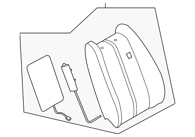 Back R Front Seat - MAZDA (TE718813002)