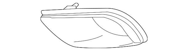 Trim Bezel - Passenger Side (RH) - Mazda (TK21-50-C11)