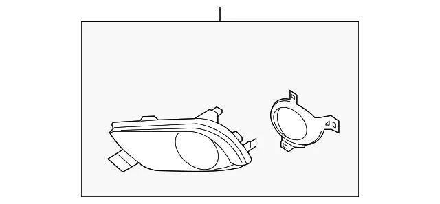 Trim Bezel - Passenger Side (RH) - Mazda (TK22-50-C11) - view 2