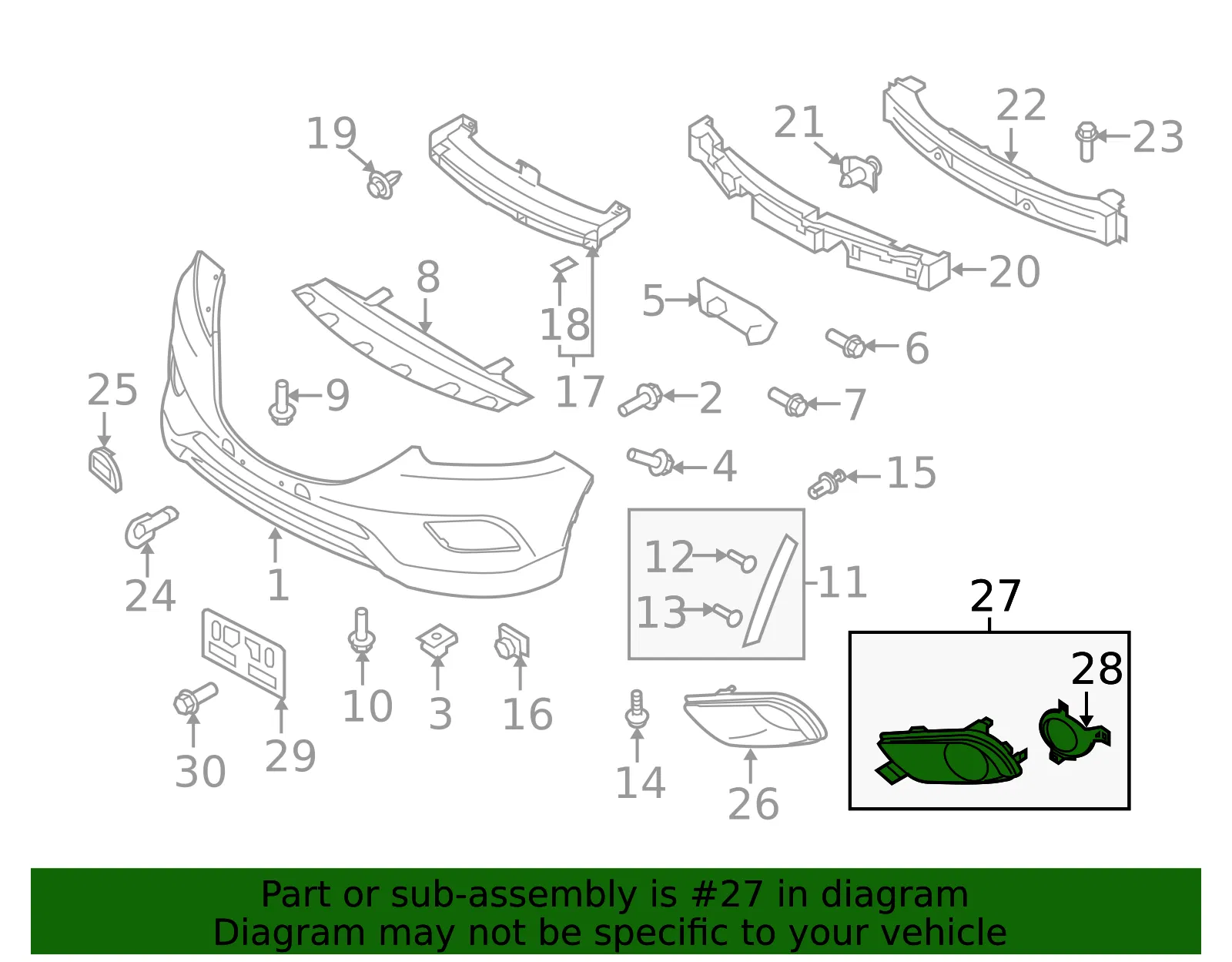 Trim Bezel - Passenger Side (RH) - Mazda (TK22-50-C11) - view 3
