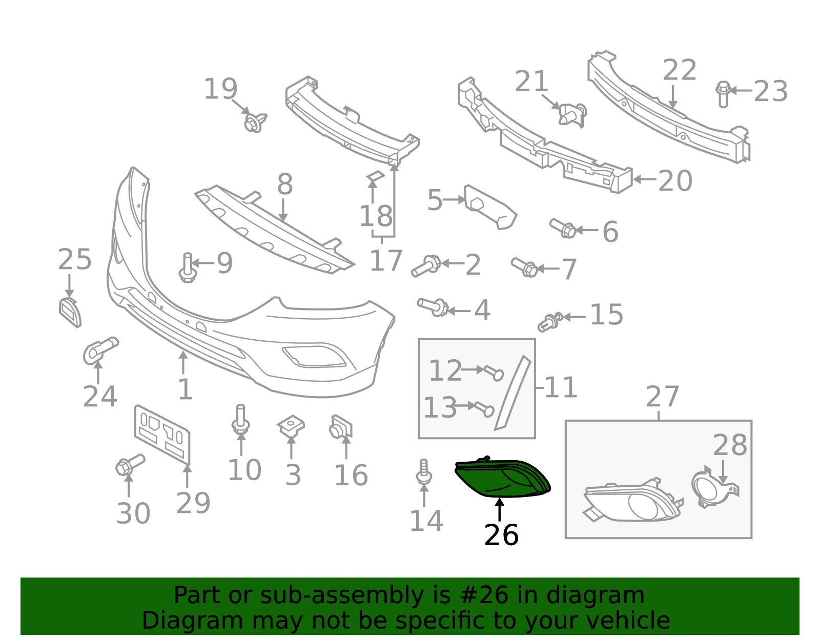 Trim Bezel - Driver's Side (LH) - Mazda (TK22-50-C21) - view 3