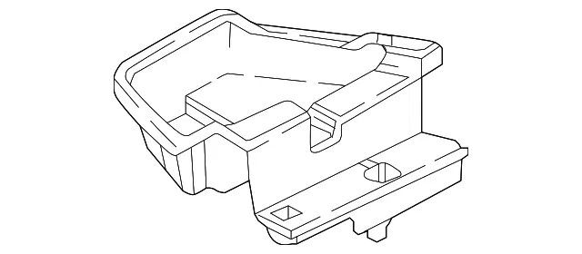 Storage Pocket - Passenger Side (RH) - Mazda (TK48-68-8E6A-02)