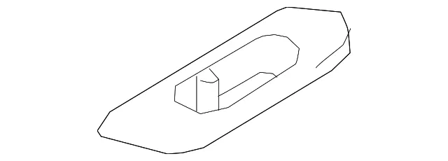 Storage Tray - Passenger Side (RH) - Mazda (TK48-68-J21A-02)