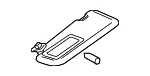 Sun-Visor - Driver's Side (LH) - Mazda (TK48-69-320-75) - view 3