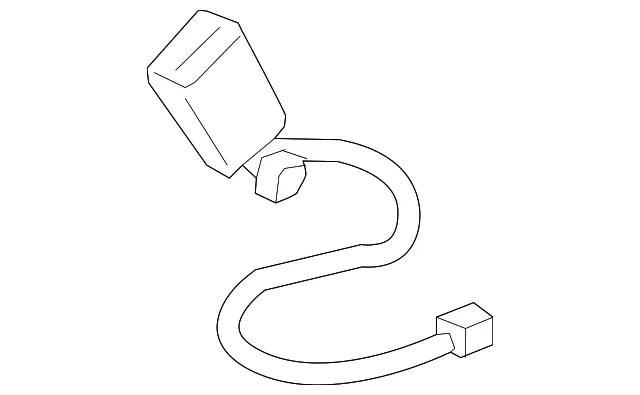 Outer Buckle - Driver's Side (LH) - Mazda (TKY8-57-780A)