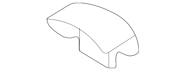 Child Seat Bracket Cap - Mazda (TS38-88-1N1-2A)