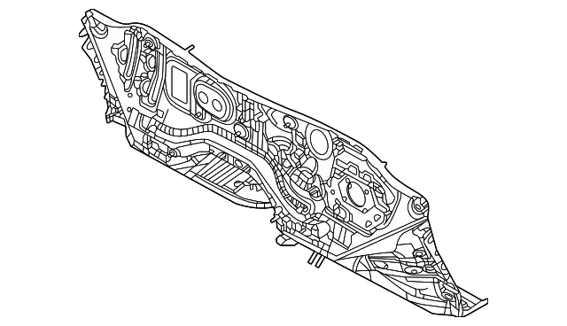 Panel Dash Lower - Mazda (VA40-53-400B)