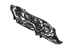 Panel Dash Lower - Mazda (VA40-53-400B) - view 3