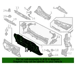 Panel Dash Lower - Mazda (VA40-53-400B) - view 4