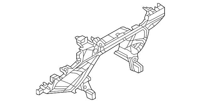 Instrument Panel Trim Panel - Mazda (VA40-64-270A-02)