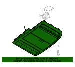 Console Overhead - Mazda (VA41-69-970B-75) - view 4