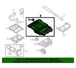 Console Panel - Mazda (VC68-64-340A) - view 4