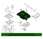Console Panel - Mazda (VC81-64-340A) - view 4