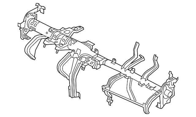 Instrument Panel Cross-Member - Mazda (VC87-60-420)