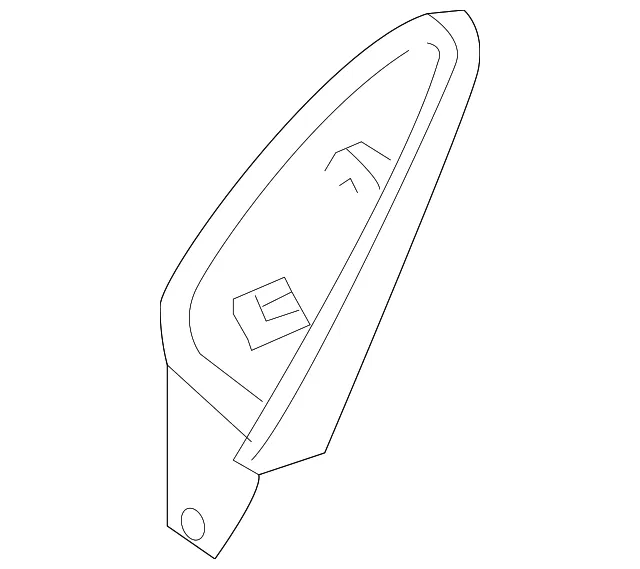 Garnish L Sail In - Driver's Side (LH) - Mazda (ZZC1-69-181-03)