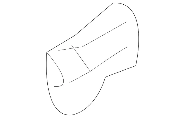 Knob Rt - Passenger Side (RH) - Mazda (ZZCA-88-081-04)
