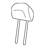 Headrest - MAZDA (ZZCA8838005) - view 3