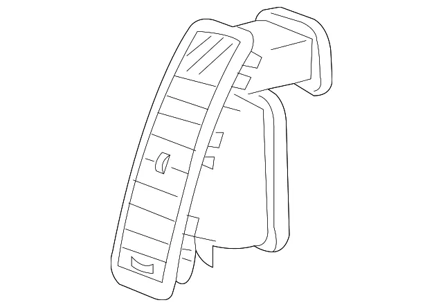 Vent Lt - Driver's Side (LH) - Mazda (ZZCB-64-710-05)