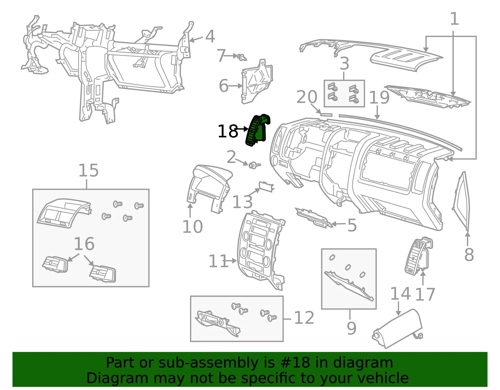 Vent Lt - MAZDA (ZZCB6471025) - view 2