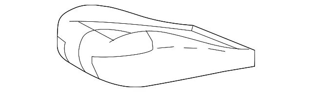 Seat Cover - Passenger Side (RH) - Mazda (ZZDB-88-111-05)