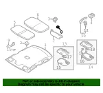 Sun-Visor Support - Mazda (b01a69261a48) - view 4