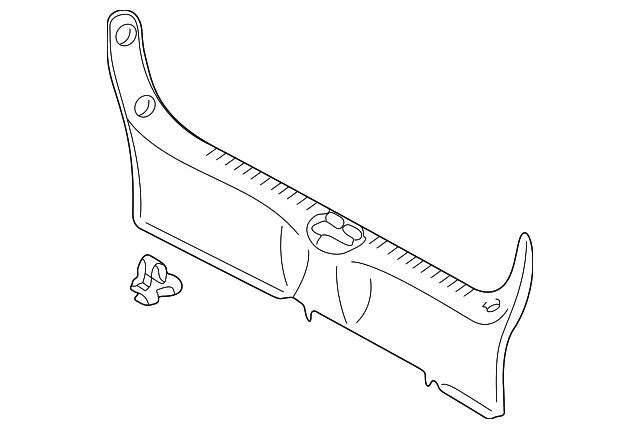 Trunk Trim Panel - Mazda (b25d6889xb02)