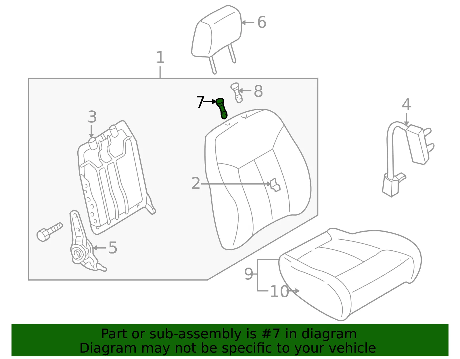 Headrest Guide - Mazda (b25d881g9a65) - view 2
