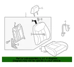 Headrest Guide - Mazda (b25d881g9a65) - view 4