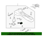 Console Trim Panel - Mazda (b25g64393) - view 4