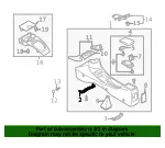 Console Assembly Bracket - Mazda (b30d64416) - view 4