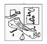 Console Assembly - Mazda (b30d64420b80) - view 3
